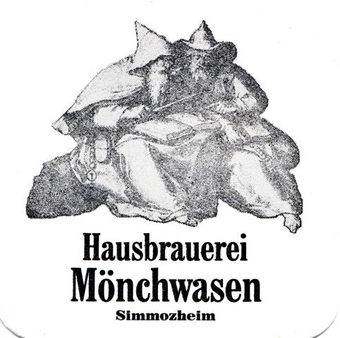 simmozheim cw-bw mönchwasen quad 1a (quad185-2 mönche-schwarz)